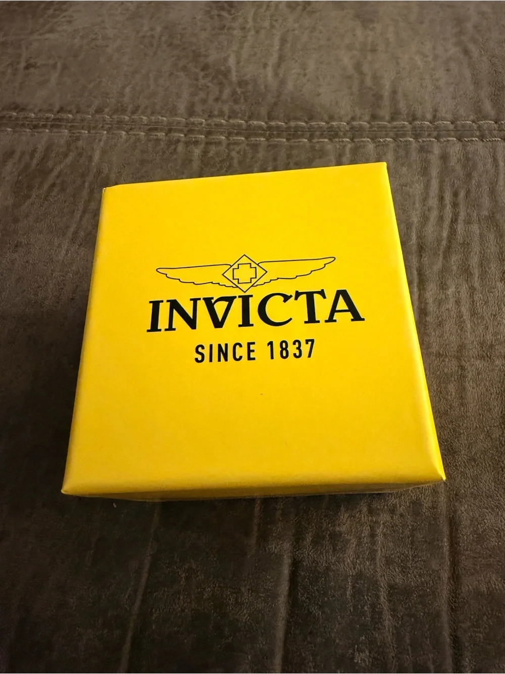 Wristwatch in box